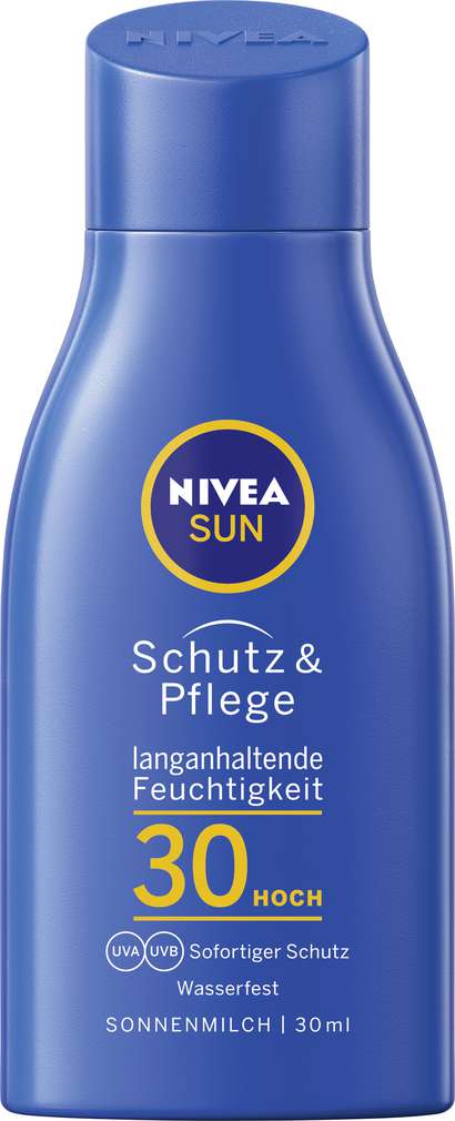 Abbildung des Sortimentsartikels Nivea Sun Sonnenmilch LSF 30 Kleinpackung 30ml
