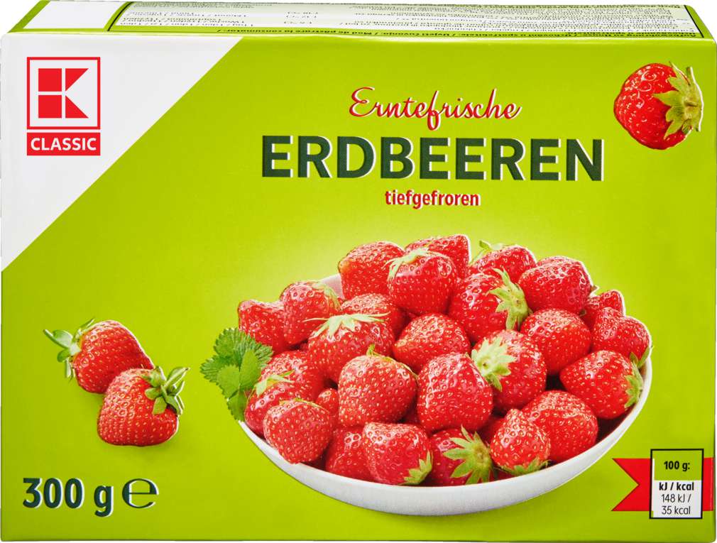 Abbildung des Sortimentsartikels K-Classic Erdbeeren 300g