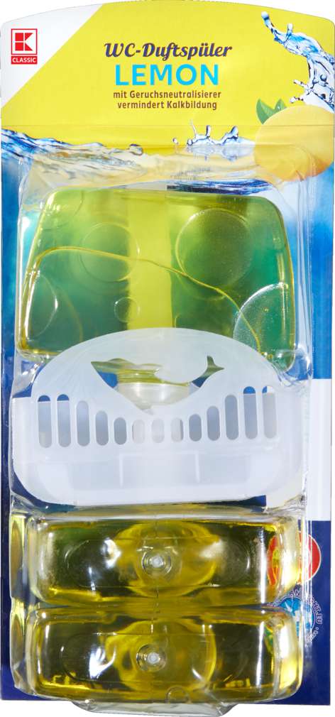 Abbildung des Sortimentsartikels K-Classic WC-Duftspüler Lemon 3x55ml