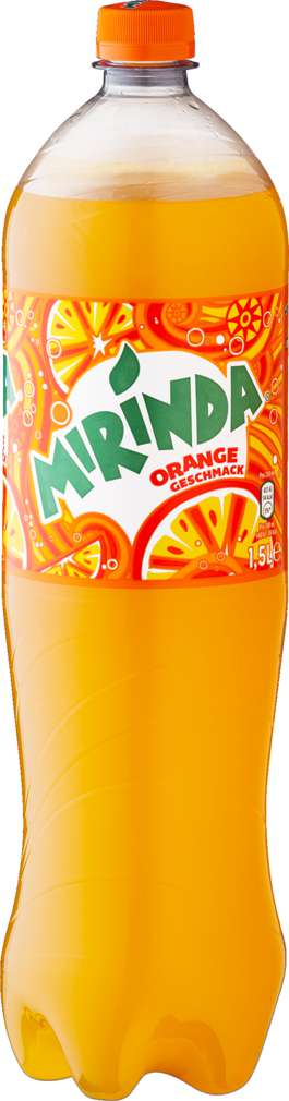 Abbildung des Sortimentsartikels Mirinda Orangenlimonade 6x1,5l
