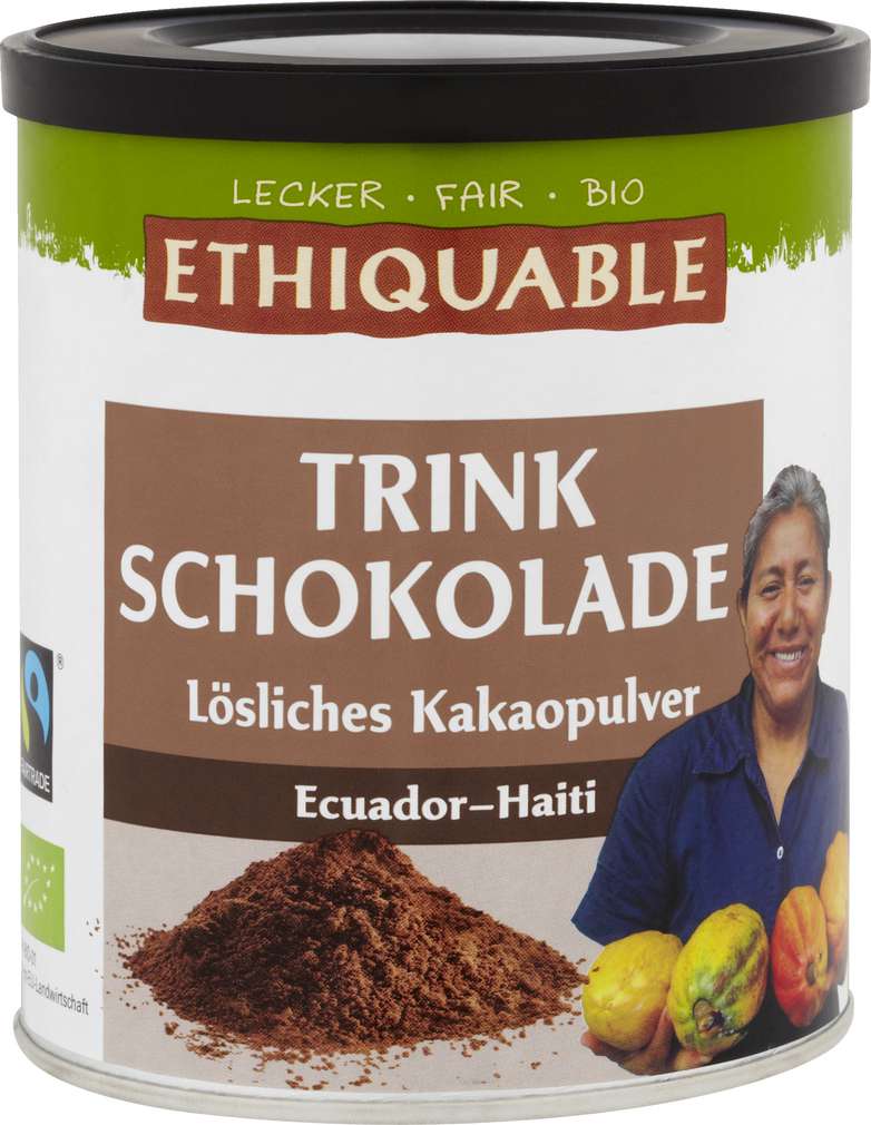 Abbildung des Sortimentsartikels Ethiquable Trinkschokolade 500g