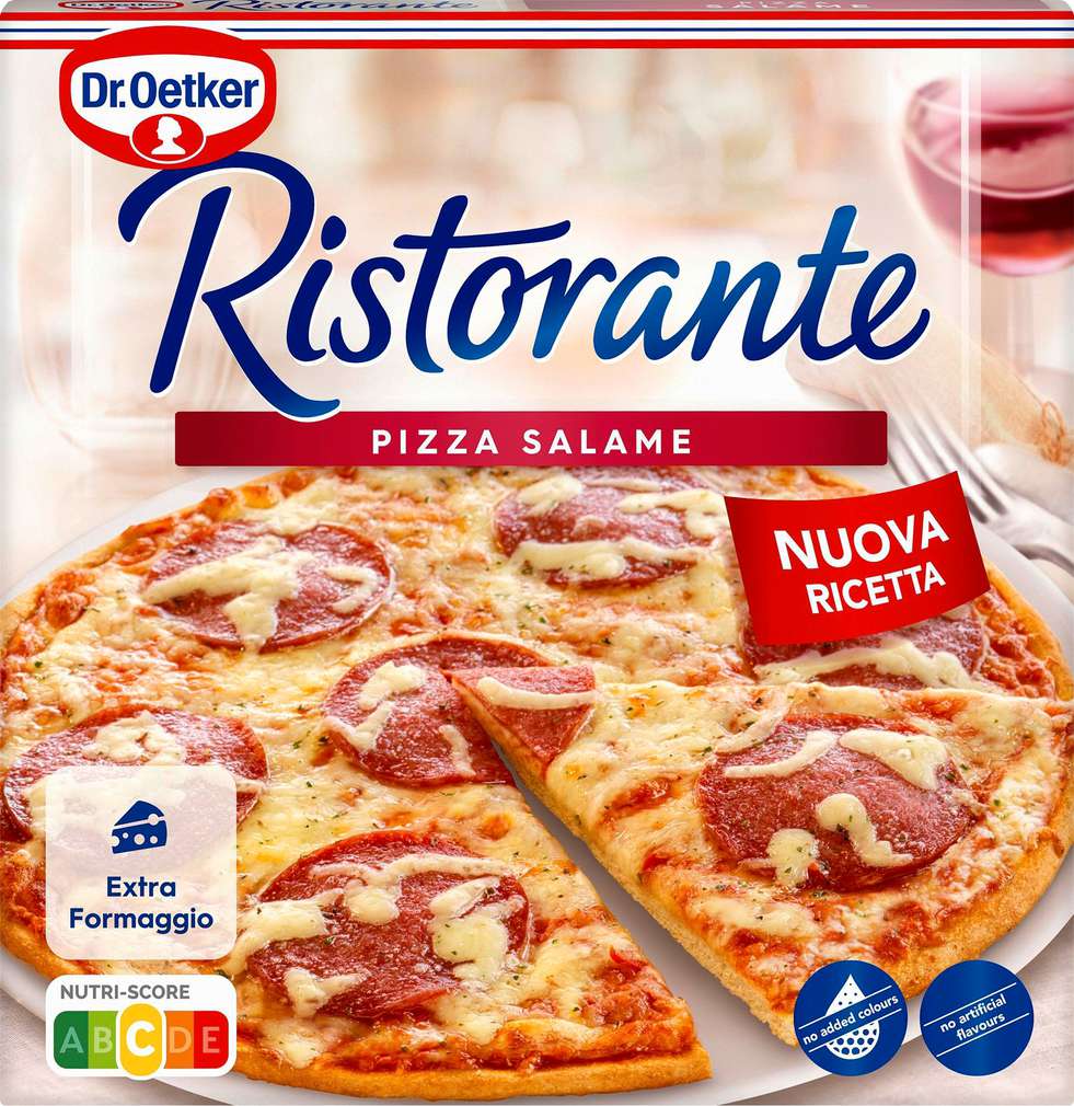 Abbildung des Sortimentsartikels Dr. Oetker Ristorante Pizza Salame 320g