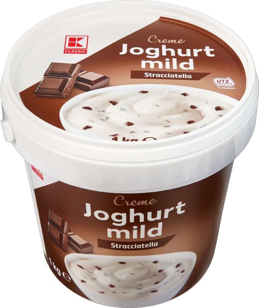 Abbildung des Sortimentsartikels K-Classic Joghurt Stracciatella 5% Fett 1kg