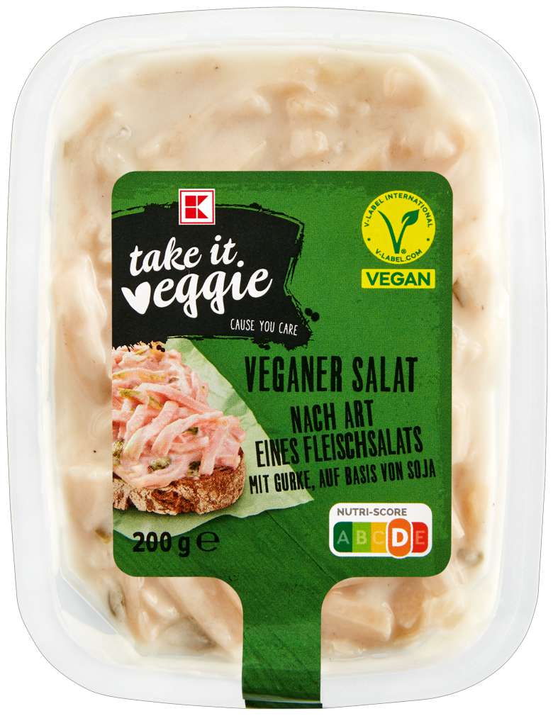 Abbildung des Sortimentsartikels K-Take it Veggie Veganer Fleischsalat 200g