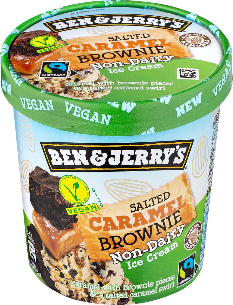 Abbildung des Sortimentsartikels Ben & Jerry's Salted Caramel Brownie Ice Cream 465ml