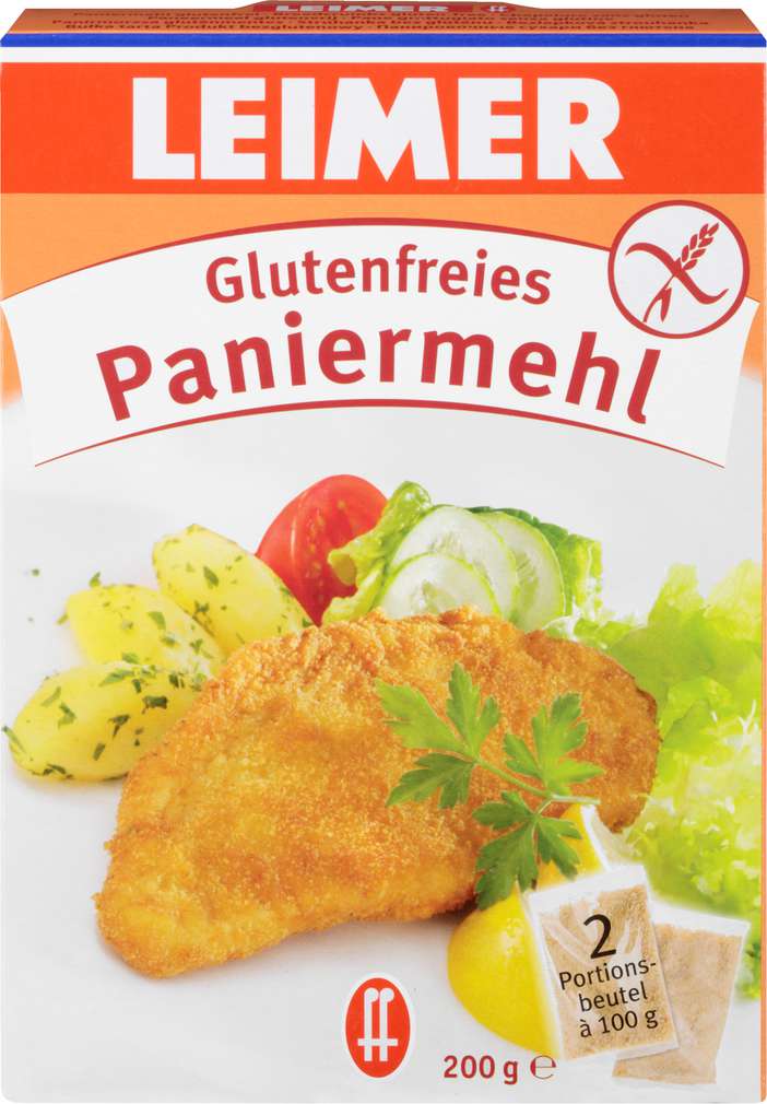 Abbildung des Sortimentsartikels Leimer Glutenfreies Paniermehl 200g