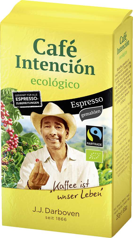 Abbildung des Sortimentsartikels Darboven Bio-Espresso gemahlen 250g
