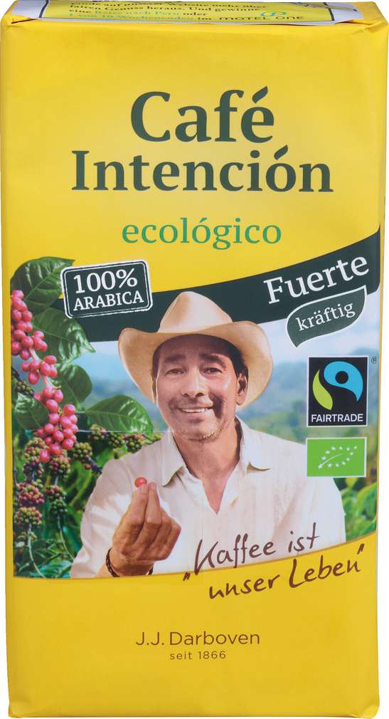 Abbildung des Sortimentsartikels Darboven Bio-Cafe Intencion Ecologico, Fairtrade 500g