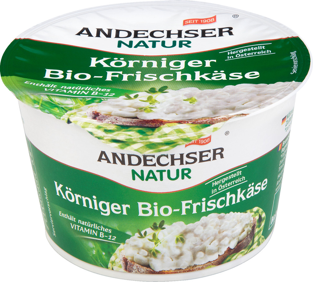 Abbildung des Sortimentsartikels Andechser Natur Körniger Bio-Frischkäse 200g