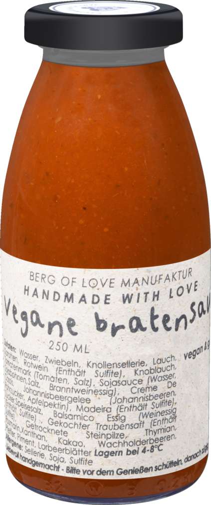Abbildung des Sortimentsartikels Berg of Love Vegane Bratensauce 250ml