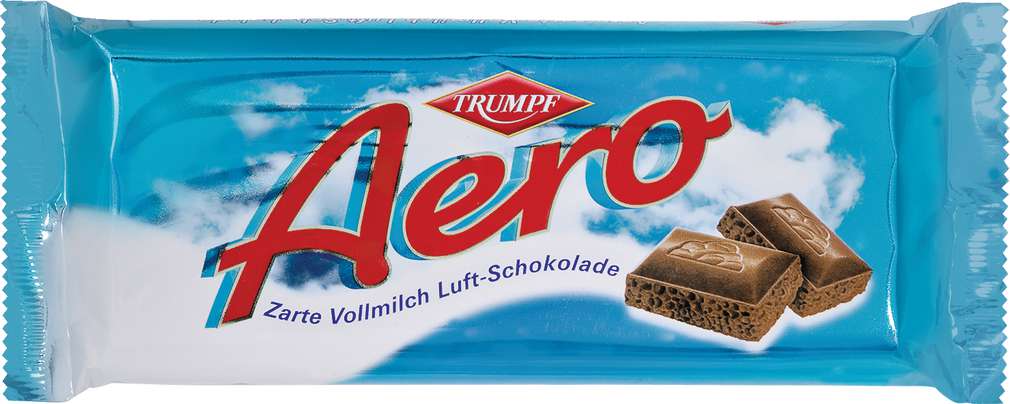 Abbildung des Sortimentsartikels Trumpf Aero Vollmilch-Luftschokolade 100g