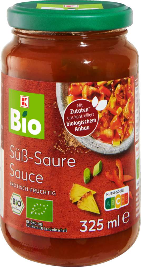 Abbildung des Sortimentsartikels K-Bio Asia Sauce süß-sauer 325ml
