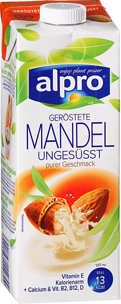 Abbildung des Sortimentsartikels Alpro Geröstete Mandel ungesüsst 1l