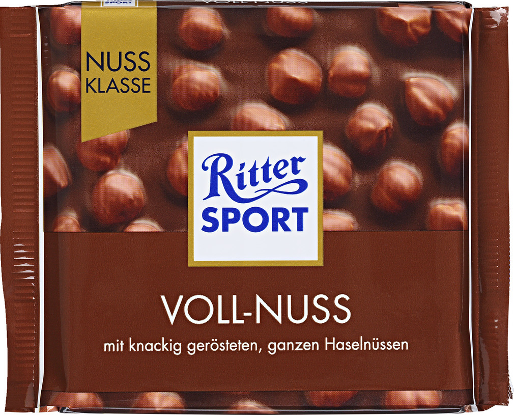 Abbildung des Sortimentsartikels Ritter Sport Voll-Nuss 100g