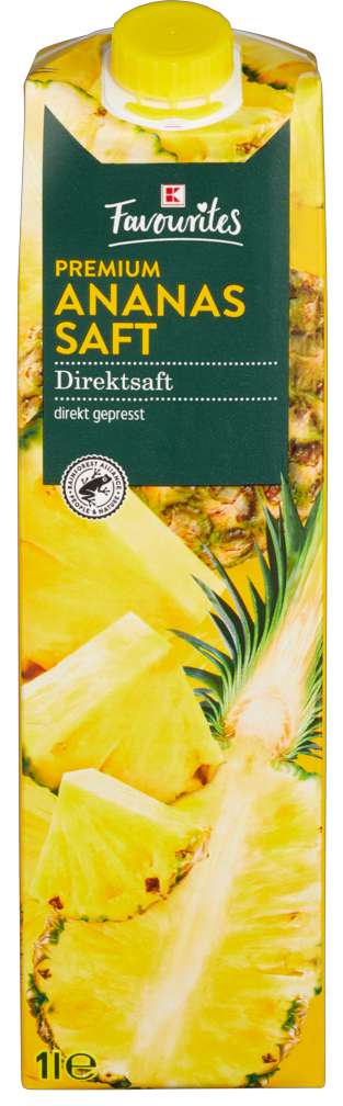 Abbildung des Sortimentsartikels K-Favourites Direktsaft Ananas 1,0l