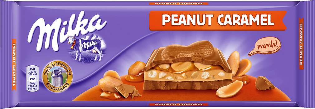 Abbildung des Sortimentsartikels Milka Peanut Caramel 276g