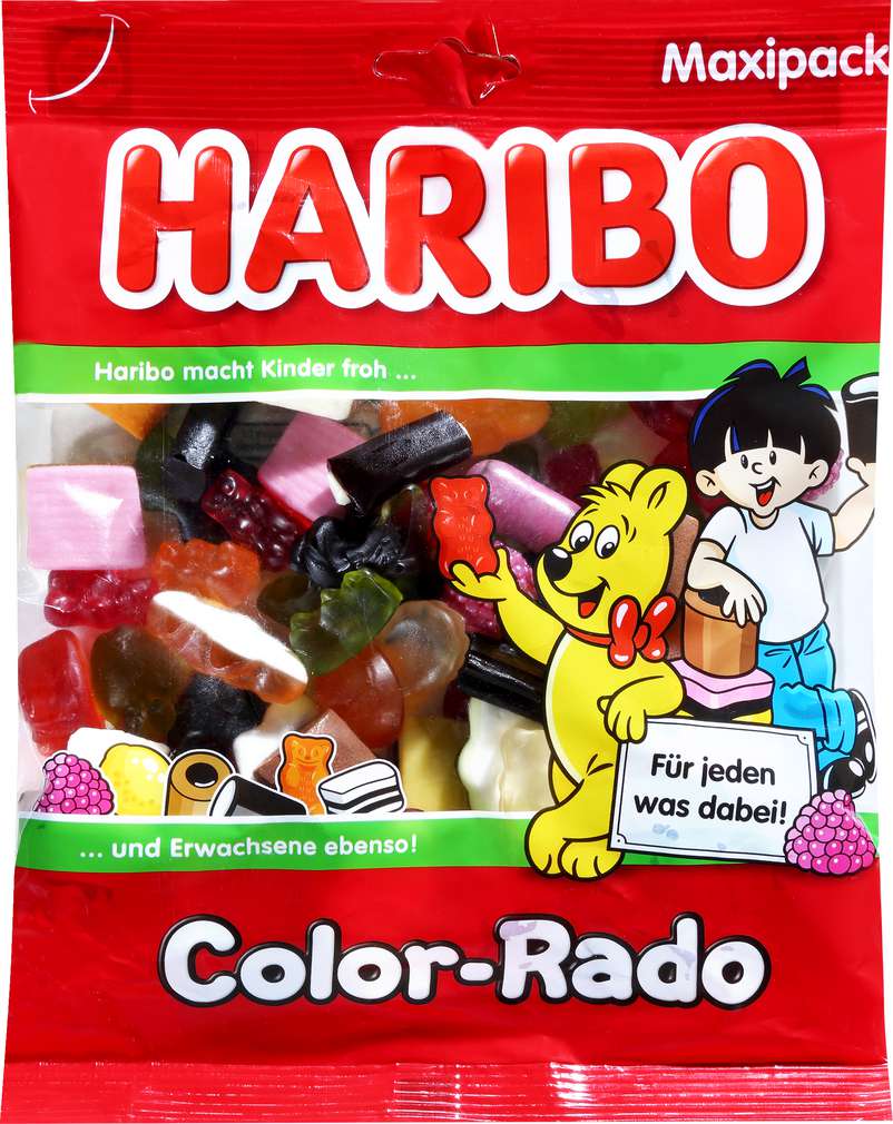 Abbildung des Sortimentsartikels Haribo Color-Rado 360g