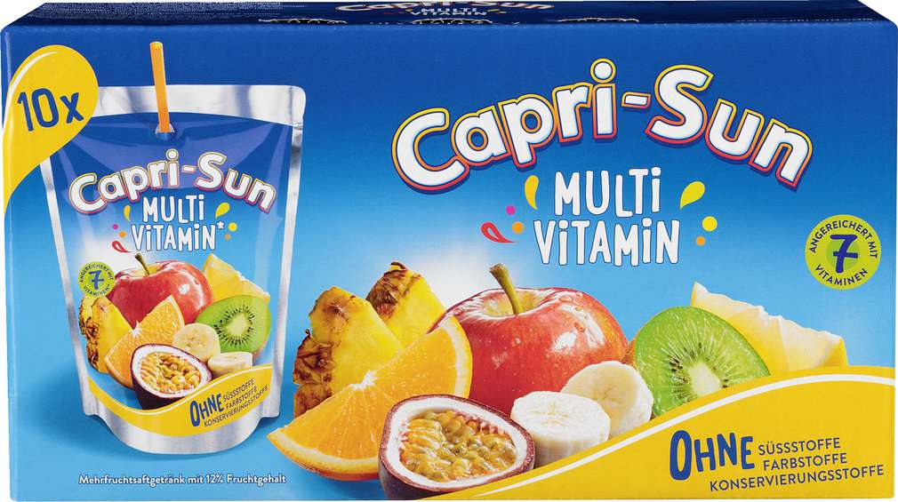 Abbildung des Sortimentsartikels Capri-Sun Multivitamin 10x0,2l