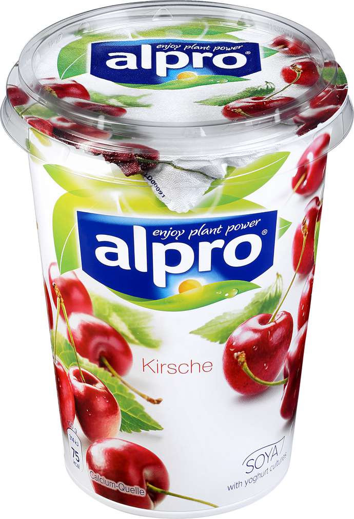 Abbildung des Sortimentsartikels Alpro Soja-Joghurtalternative Kirsche 500g