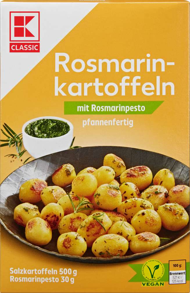 Abbildung des Sortimentsartikels K-Classic Rosmarinkartoffeln mit Rosmarinpesto 530g