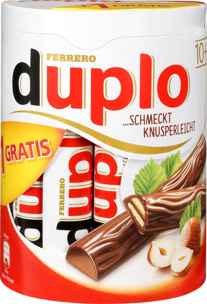 Abbildung des Sortimentsartikels Duplo Ferrero 10+1 gratis 198g
