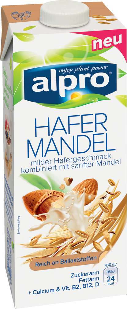 Abbildung des Sortimentsartikels Alpro Hafer-Mandeldrink vegan 1,0l