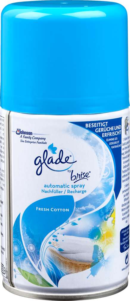 Abbildung des Sortimentsartikels Glade by Brise Automatic Spray Nachfüller Fresh Cotton 269ml