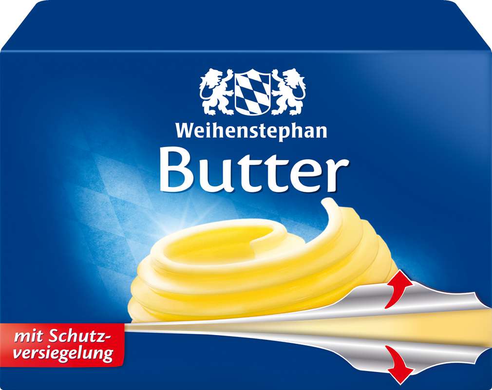 Abbildung des Sortimentsartikels Weihenstephan Butter streichzart 250g