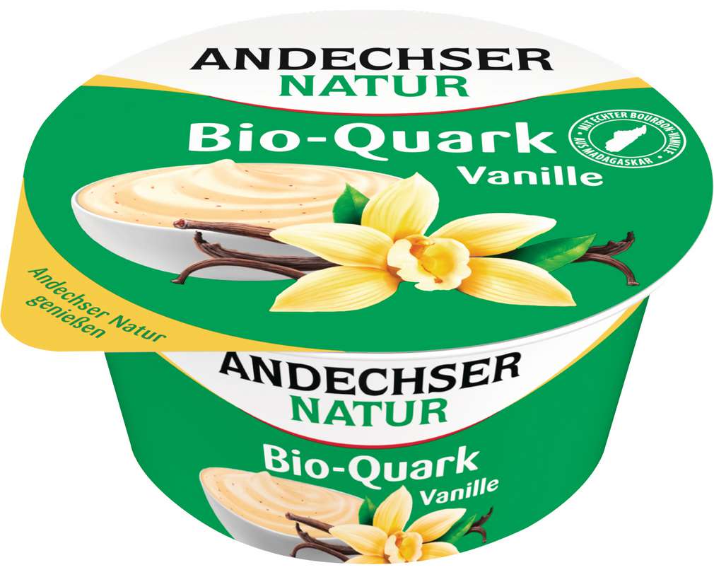 Abbildung des Sortimentsartikels Andechser Natur Bio-Fruchtquark Vanille 150g
