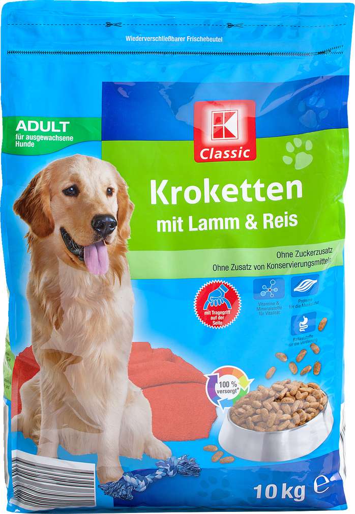 K-classic Kroketten Mit Lamm & Reis K-Classic – günstige Lebensmittel mit Markenqualität | Kaufland