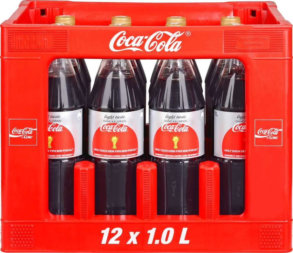 Abbildung des Sortimentsartikels Coca-Cola 12x1l