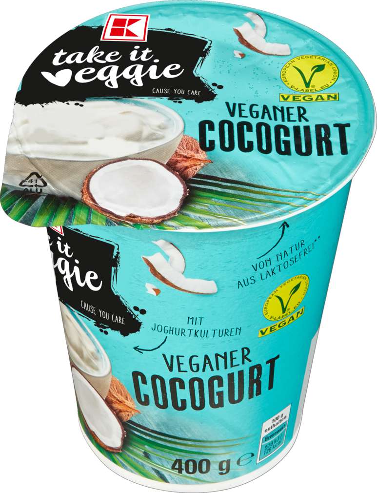 Abbildung des Sortimentsartikels K-Take it Veggie Kokosjoghurt Natur 400g