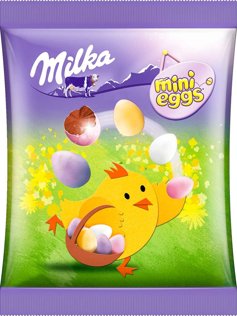 Abbildung des Sortimentsartikels Milka Mini Eggs 100g