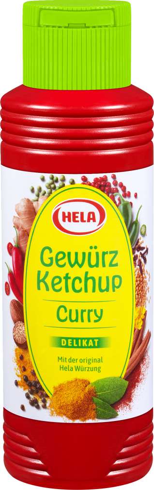 Abbildung des Sortimentsartikels Hela Curry-Gewürz-Ketchup delikat 300ml
