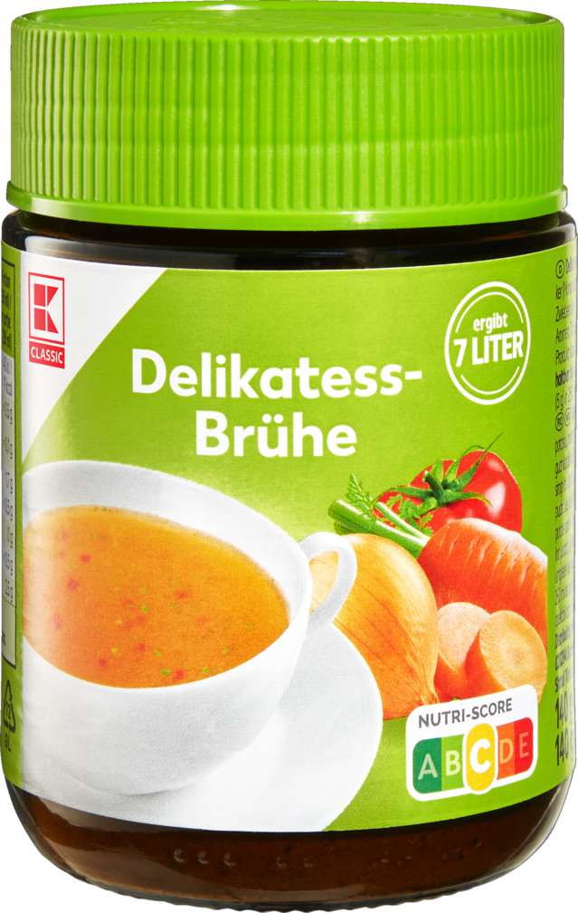 Abbildung des Sortimentsartikels K-Classic Delikatess-Brühe klar 140g