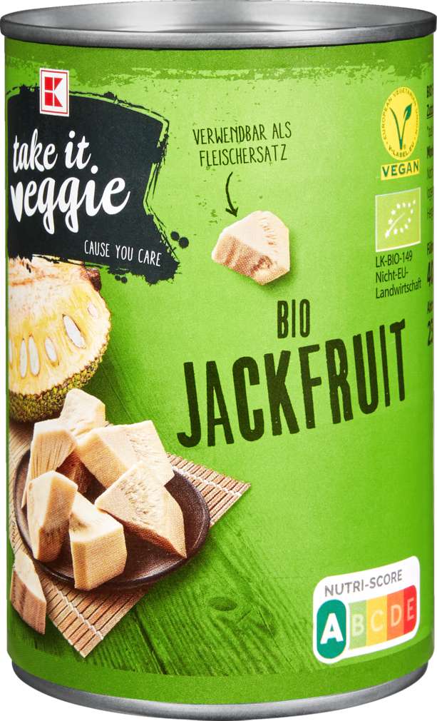 Abbildung des Sortimentsartikels K-Take it Veggie Bio Jackfruit 400g