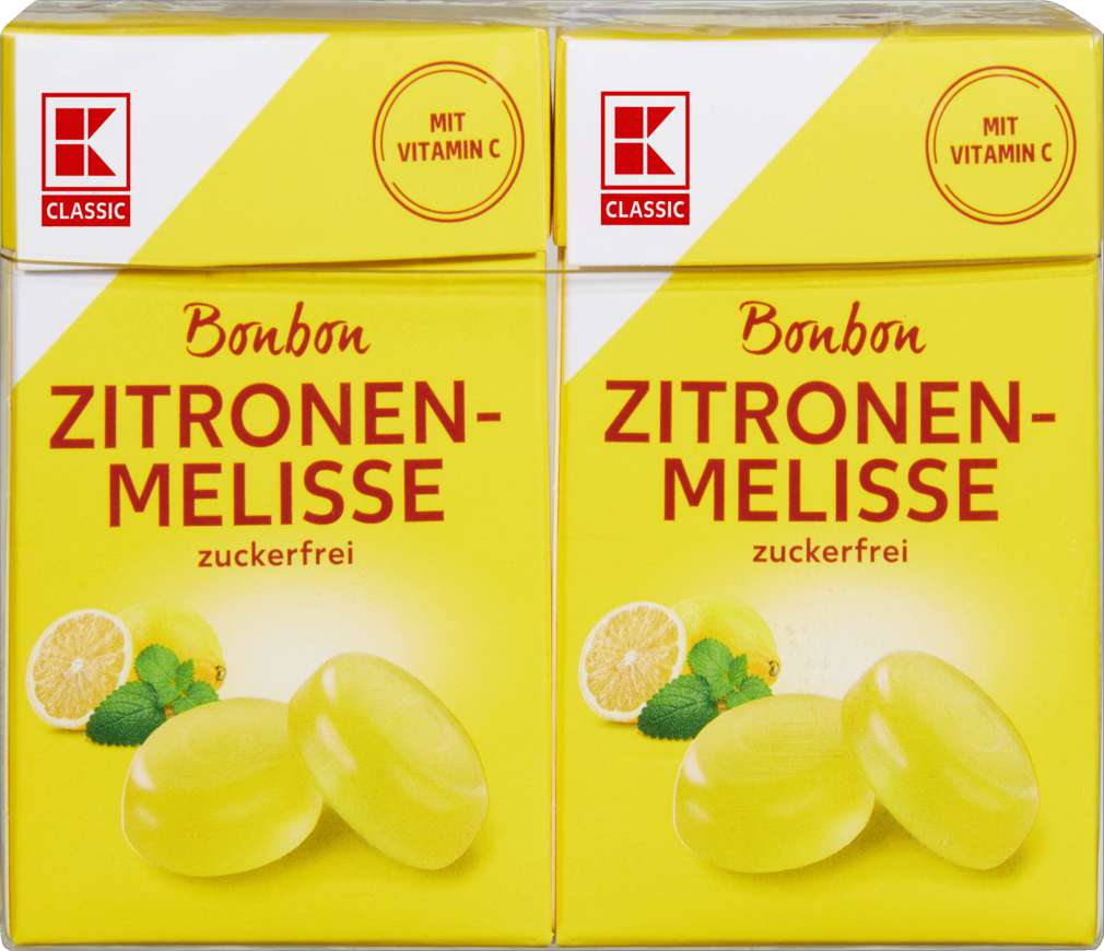 Abbildung des Sortimentsartikels K-Classic Bonbons Zitronen-Melisse 2x44g