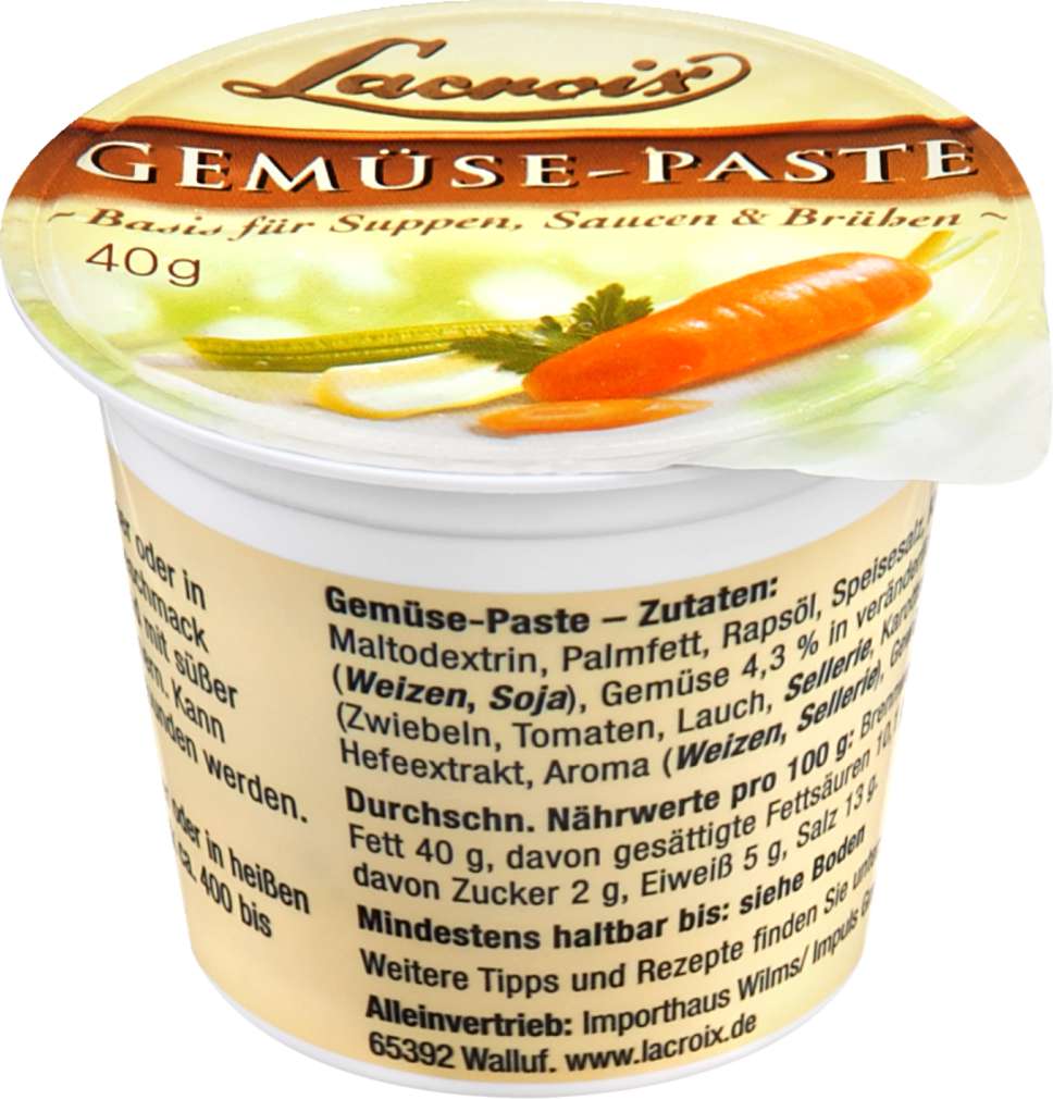 Abbildung des Sortimentsartikels Lacroix Gemüse-Paste 40g