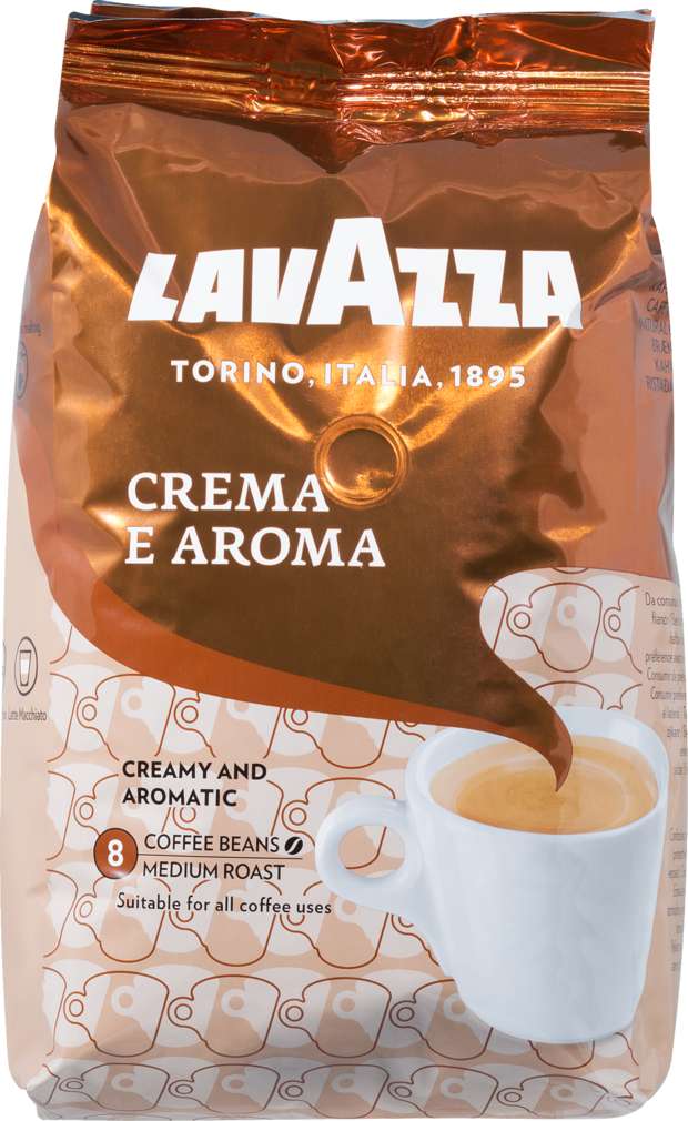 Abbildung des Sortimentsartikels Lavazza Crema e Aroma ganze Bohnen 1000g