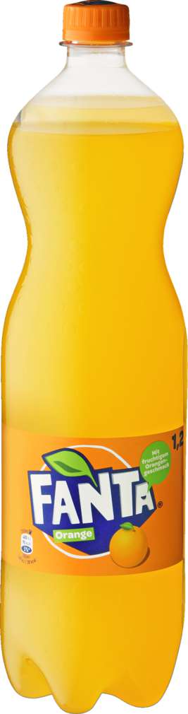 Abbildung des Sortimentsartikels Fanta Orange Limonade 6x1,25l