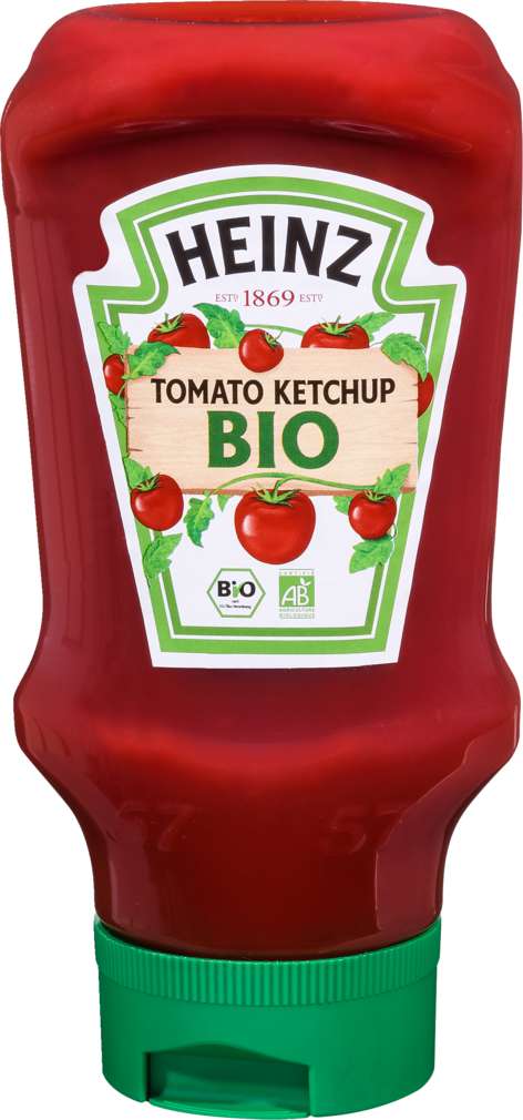 Abbildung des Sortimentsartikels Heinz Bio-Tomaten-Ketchup Squezzeflasche 400ml