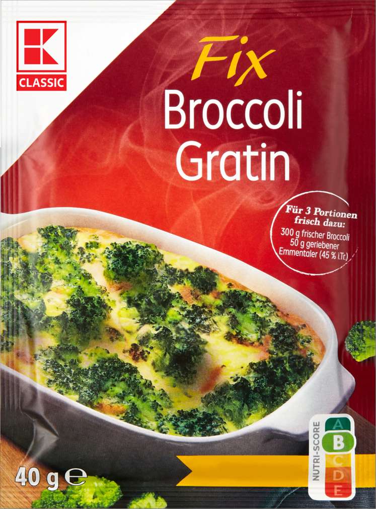 Abbildung des Sortimentsartikels K-Classic Fix für Broccoli-Gratin 40g