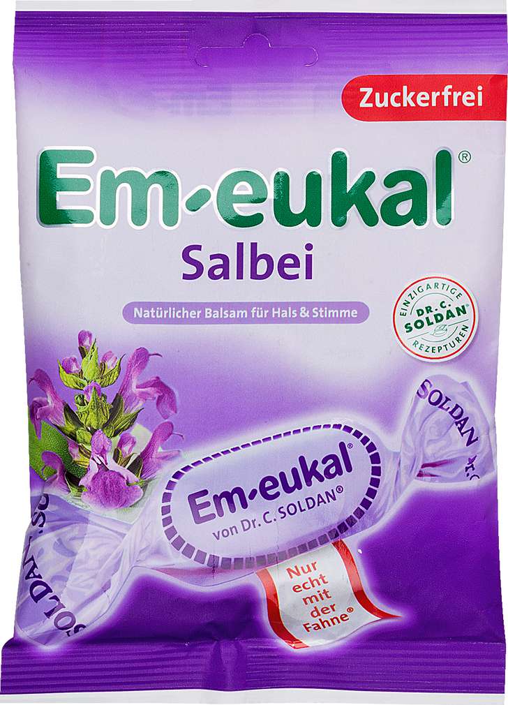 Abbildung des Sortimentsartikels Em-eukal Salbei 75g