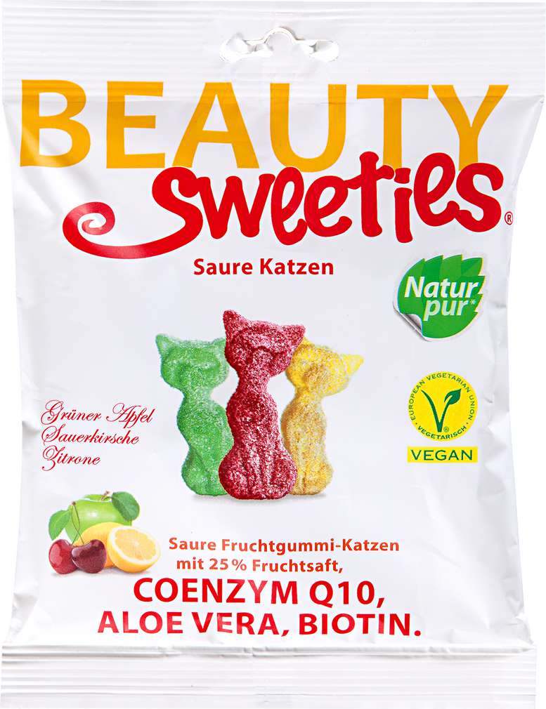 Abbildung des Sortimentsartikels Beauty Sweeties Saure Katzen