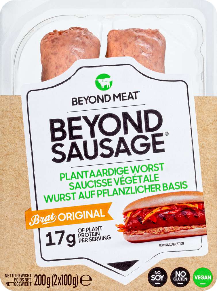 Abbildung des Sortimentsartikels Beyond Meat Sausage vegan 200g