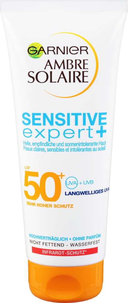 Abbildung des Sortimentsartikels Garnier Ambre Solaire Sonnenmilch LSF 50+