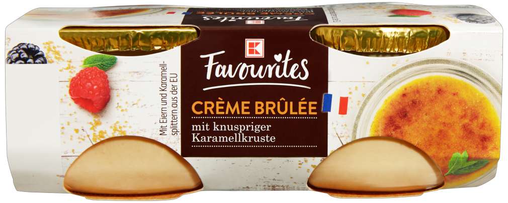 Abbildung des Sortimentsartikels K-Favourites Creme Brülee 200g