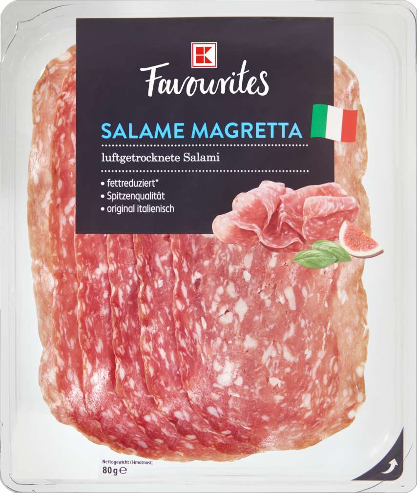 Abbildung des Sortimentsartikels K-Favourites Salami Magretta 80g