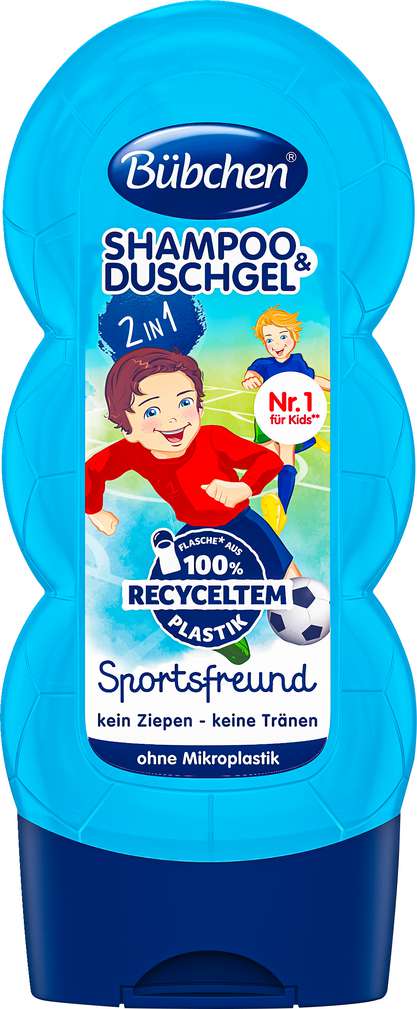 Abbildung des Sortimentsartikels Bübchen Kids Shampoo & Duschgel Sportsfreund 2in1 230ml