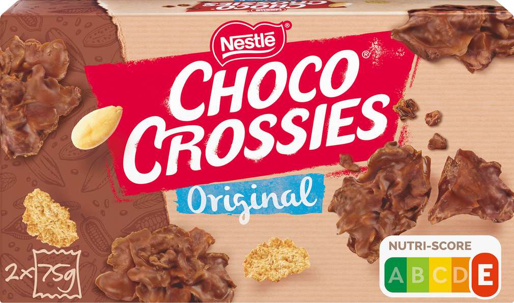 Abbildung des Sortimentsartikels Nestlé Choco Crossies Classic 150g